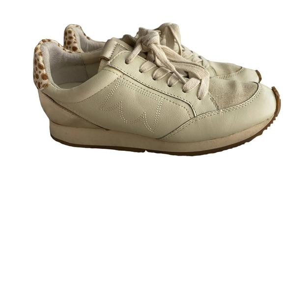 BIRDIES The Roadrunner LOW-TOP RETRO SNEAKERS Dune Animal Print Women's Size 6.5 - Picture 2 of 10